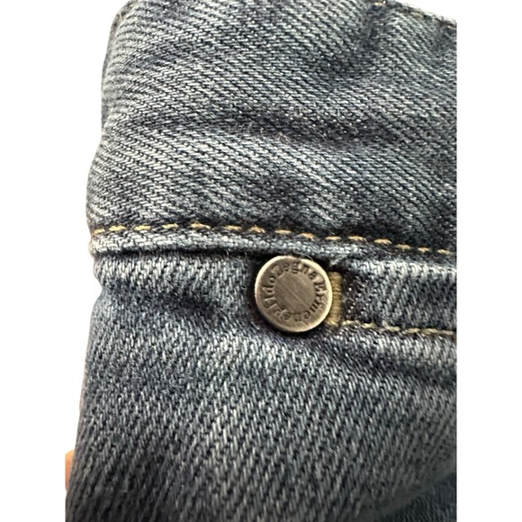 ERMENEGILDO ZEGNA Jeans Mens 42X30 Straight Leg Blue Denim Preppy Casual #MN15-5 - Picture 6 of 13